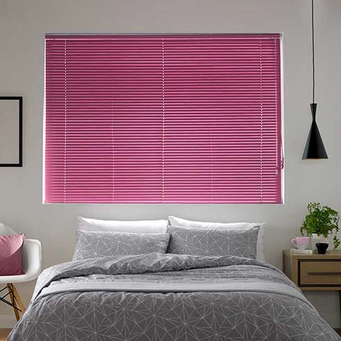 Madiba Fuschia Aluminium Venetian Blinds