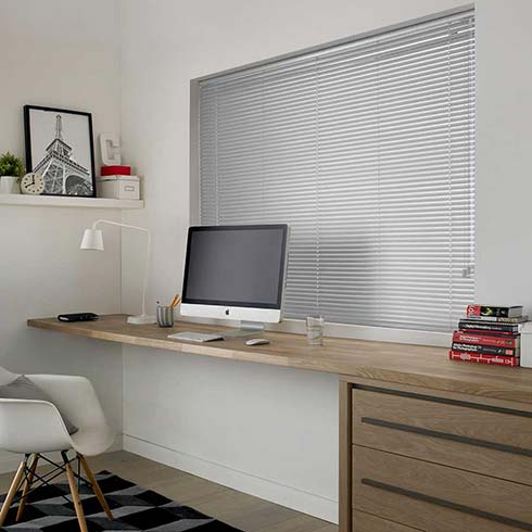 Madiba Silver Aluminium Venetian Blinds