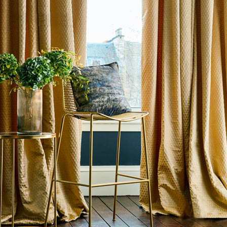Jewel Gilded Curtains