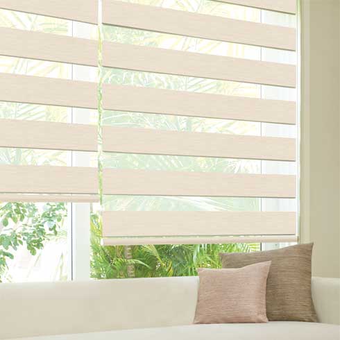 Alma Mushroom Duplex Blinds