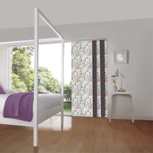 Admiral Blossom Panel Blinds