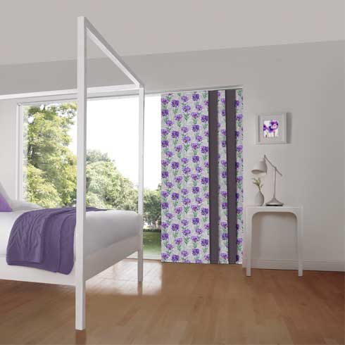 Dahila Amethyst Panel Blinds