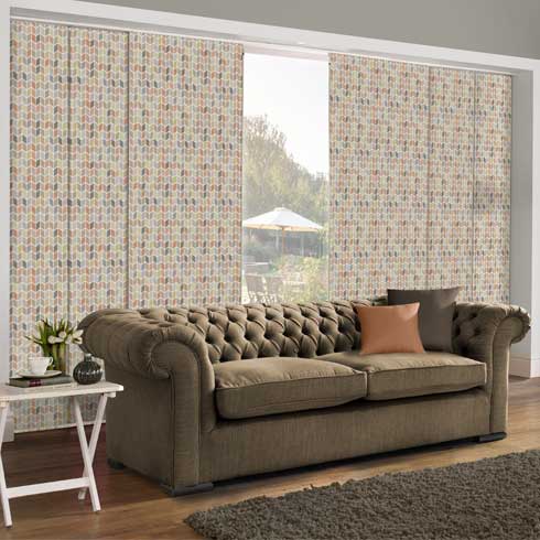 Prism Caramel Panel Blind Prism Caramel Panel Blind