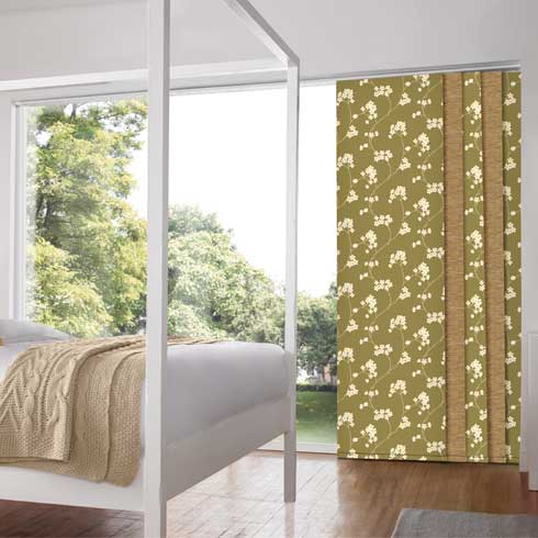 Radiance Ochre Panel Blinds