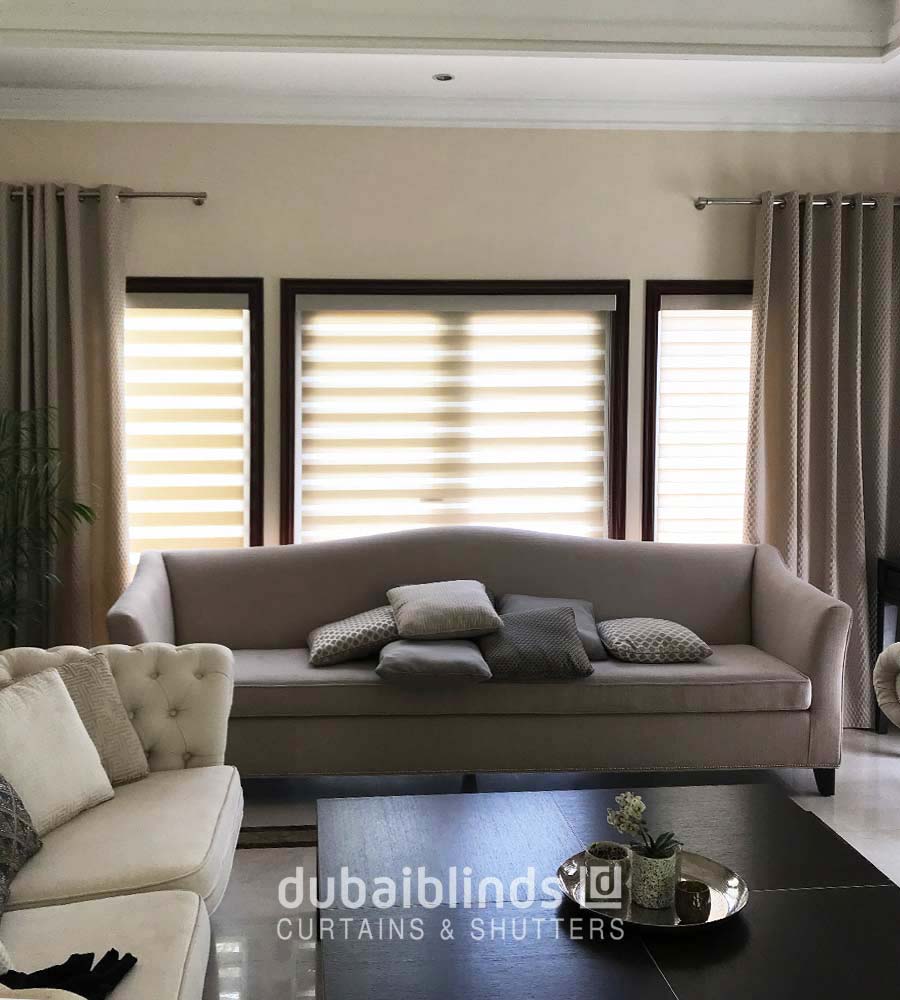 Curtains in Emirates Hills Dubai