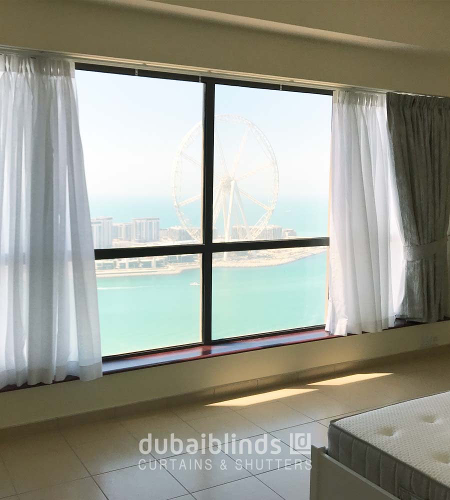 Curtains in Jumeirah Beach Residence Dubai