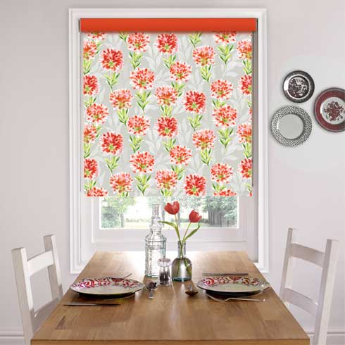 Dahlia Marlot Roller Blinds