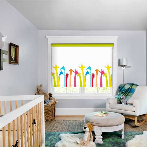 Giraffes Roller Blinds Giraffes Roller Blinds