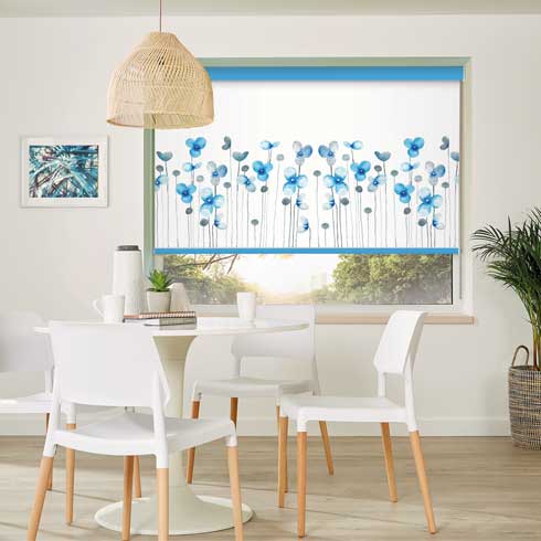 Peony Pacific Roller Blinds