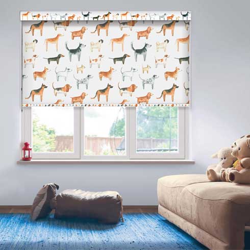 Puppies Roller Blinds