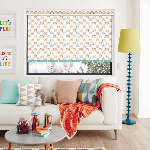 Rainbows Roller Blinds