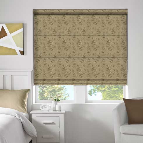 Chartlon Toffee Romex Blinds