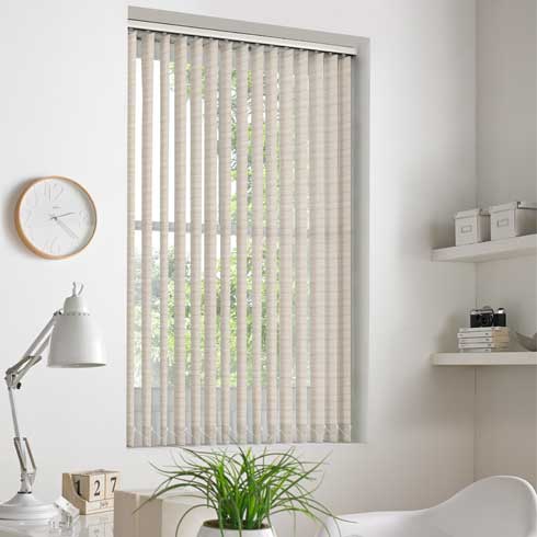 Bange Bisque Vertical Blinds