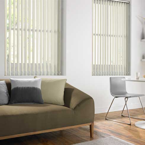 Shadow Linenn Vertical Blinds